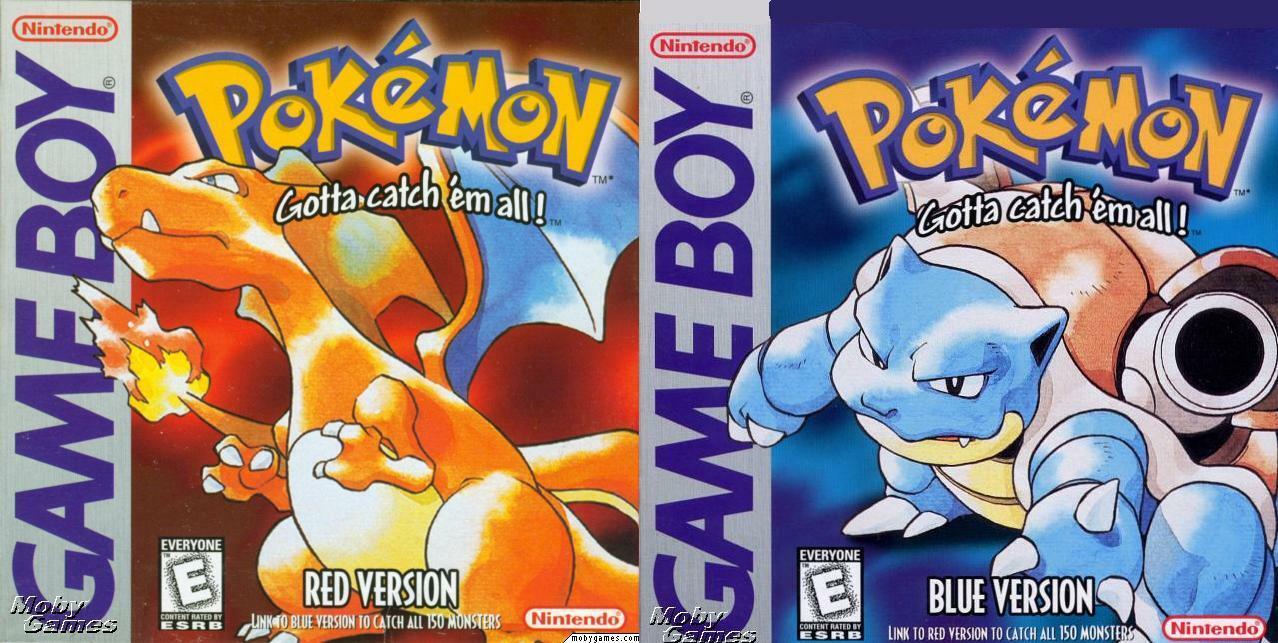 imatge pokemon vermell i blau